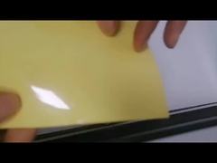 密封箱や袋用のタンスペラント密封粘着ラベル