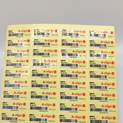 ロゴの印刷物のPantone色のステッカーは防水光沢のあるロール ビニールのステッカーをカスタマイズした