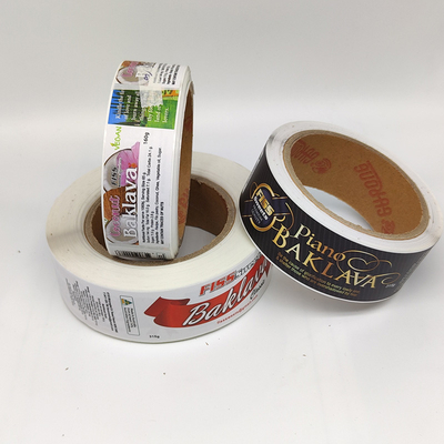 防水取り外し可能な印刷できるラベル チョコレート包装の食糧ラベル