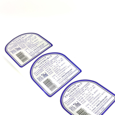 浮彫りになる付着力のワインのラベルのPantone CMYKの付着力のワイン・ボトルのラベル