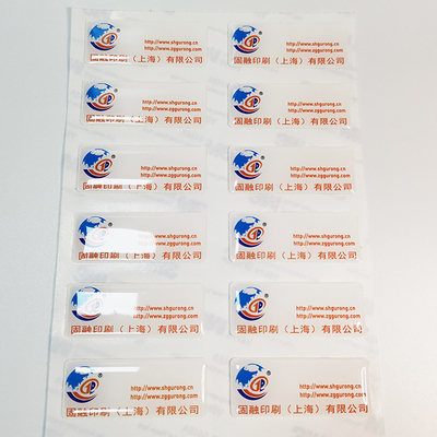 規則的な形の 3M の接着剤の昇進の広告のための注文のエポキシ ステッカー
