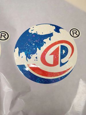 簡単に剥がれる ホログラフィックシールステッカー 印刷に抵抗するUV ロゴ用の耐久性のある防水レーザーラベル